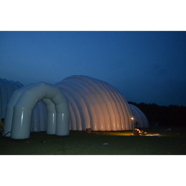 Caterpillar inflatable tent (6)