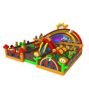 Factory made inflatable obstacle combo for children and adults (1)