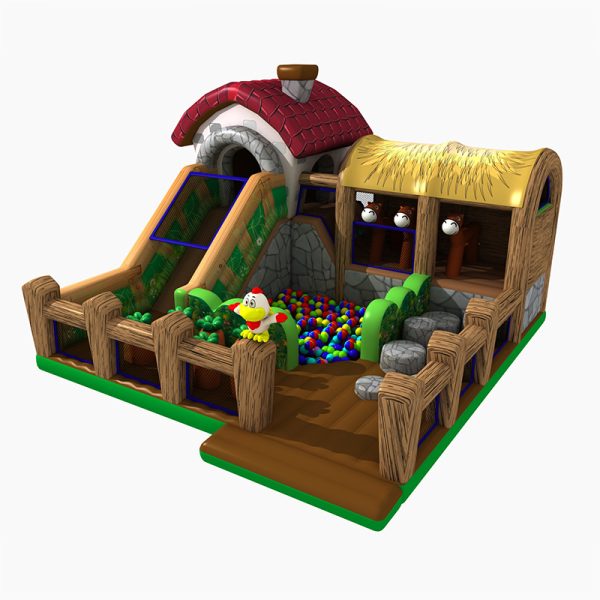 Farmland theme inflatable bounce (1)