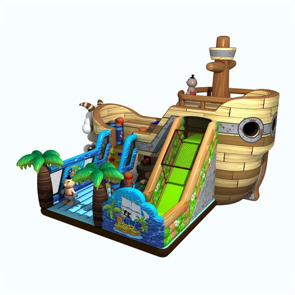 Pirate ship theme bounce and slide (2)